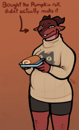 2_horns 4_fingers anthro bottomwear breasts clothed clothed_anthro clothed_female clothing ear_piercing female female_anthro fingers food horn looking_at_viewer non-mammal_breasts piercing red_body red_scales scales shorts slightly_chubby slightly_chubby_anthro slightly_chubby_female solo sweater text topwear ncs mythology scraper_city alpine_(ncs) dragon mythological_creature mythological_scalie scalie wingless_dragon 2025 digital_media_(artwork) english_text hi_res