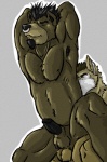 amwulf anal anal_penetration anthro arms_behind_head balls bear black_penis canine chubby duo erection eyes_closed facial_piercing gay hands_behind_head humanoid_penis male mammal nose_piercing nude penetration penis piercing reverse_cowgirl_position sex
Rating: Explicit
Score: 5
User: confused
Date: March 17, 2013
