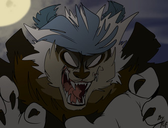 action_pose anthro black_nose blue_hair cheek_tuft claws facial_tuft front_view gloves_(marking) hair male markings moon neck_tuft night open_mouth pose sharp_teeth solo teeth tongue tuft white_eyes white_markings fuf lowen_(caliburman) arthropod bat hybrid insect lepidopteran mammal moth 2019