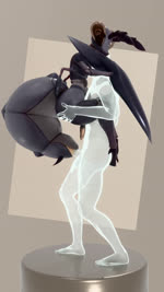 4_arms antennae_(anatomy) anthro anthro_penetrated arthropod_abdomen balls balls_deep big_butt black_body bodily_fluids butt cerci_(anatomy) claws compound_eyes duo faceless_character faceless_male femboy genitals glowing half-erect interspecies lifted male male/male male_on_anthro male_penetrated male_penetrating male_penetrating_anthro male_penetrating_male mantis_arms multi_arm multi_limb nude open_mouth penetration penile penile_penetration penis sex shell simple_background smile spiral_eyes standing standing_sex tail thick_thighs translucent wide_hips cloogjammbo blender_cycles anon dizzy_(artlegionary) animal_humanoid arthropod arthropod_humanoid humanoid insect mantis animated hi_res loop sound webm