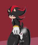 after_sex anthro anus balls bodily_fluids butt cum cum_in_ass cum_inside gaping gaping_anus genital_fluids genitals holding_butt looking_back male penis red_eyes solo sweat kiddeathx_(artist) sega sonic_the_hedgehog_(series) shadow_the_hedgehog eulipotyphlan hedgehog mammal absurd_res hi_res