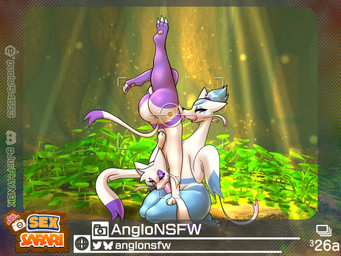3_toes 69_position balls bodily_fluids camera_hud camera_view claws duo exercise feet fellatio femboy feral forest_background genitals green_eyes handstand kneeling licking licking_lips looking_at_viewer male male/male markings oral paws penile penis penis_in_mouth purple_eyes purple_markings saliva saliva_on_penis saliva_string sex sexercise tapering_penis thick_thighs toe_claws toes tongue tongue_out wide_hips anglo bluesky_(social_media) discord_(app) e621 new_pokemon_snap nintendo pokemon pokemon_snap prof_blanc's_sex_safari twitter aki_(wingedwilly) anglo_(anglo) generation_5_pokemon mienshao pokemon_(species) 4:3 absurd_res hi_res