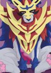 erection feral front_view genitals looking_at_viewer male nude penis semi-anthro solo sixgui nintendo pokemon canid canine crowned_shield_zamazenta generation_8_pokemon legendary_pokemon mammal pokemon_(species) zamazenta 2019