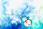 anthro bell blue_body blue_fur collar floating front_view fur machine male number open_mouth pouch_(anatomy) red_collar red_nose solo text whiskers white_body white_fur mt_tg doraemon doraemon_(character) domestic_cat felid feline felis mammal robot 2017 english_text shaded