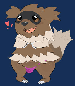 3_fingers 3_toes anthro belly belly_overhang big_eyes black_body black_eyelids black_fur black_nose brown_eyes bulge claws clothed clothing deep_navel detailed_bulge double_chin eyelashes feet femboy finger_claws fingers fur heart_reaction heart_symbol index_to_index knock-kneed lidded_eyes male multicolored_body multicolored_fur navel open_mouth open_smile overweight overweight_anthro overweight_male pink_clothing pink_thong pink_tongue pink_underwear raised_tail short simple_background smile snout solo standing striped_body striped_fur stripes tail thick_thighs thong thong_only toe_claws toes tongue topless transparent_background underwear underwear_only white_body white_fur wide_hips pinnipip nintendo pokemon generation_3_pokemon pokemon_(species) zigzagoon 2025 alpha_channel digital_media_(artwork) full-length_portrait pixel_(artwork) portrait