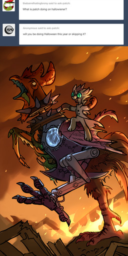 2014 ambiguous_gender ask_blog asphagnum avian bird blue_hair chicken claws dragon eyewear feathers feral fur glasses green_eyes hair happy labcoat mammal patch_(character) text tumblr undead white_fur wings zombie
Rating: Safe
Score: 6
User: M3W
Date: October 31, 2014 2014 ambiguous_gender ask_blog asphagnum avian bird blue_hair chicken claws dragon eyewear feathers feral fur glasses green_eyes hair happy labcoat mammal patch_(character) text tumblr undead white_fur wings zombie
Rating: Safe
Score: 6
User: M3W
Date: October 31, 2014