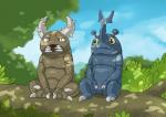 2013 ambiguous_gender arthropod black_eyes feral heracross horn insect nintendo pinsir pokémon sitting slugsdog smile tree video_games wood
Rating: Safe
Score: 2
User: 64MA
Date: April 24, 2014