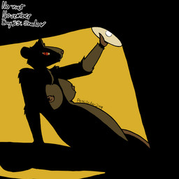 big_breasts black_background black_body black_fur breasts dark female fur lamp light nipples nude red_eyes simple_background solo pencilsdgr darnice_(pencilsdgr) mammal murid murine rat rodent 1:1 2019 digital_media_(artwork)