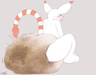 anthro big_diaper blush diaper diaper_disposal disposal duo endosoma entrapment feces macro male open_mouth pooping raised_tail rear_view safe_vore sitting soft_vore soiled soiled_diaper soiling soiling_diaper tail tongue tongue_out trapped_in_diaper unclean_diaper used_diaper using_diaper vore steelshark bandai_namco digimon microsoft digimon_(species) gatomon guilmon hi_res