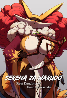 anthro big_breasts bladed_weapon blindfold breasts confirming_identity emotionless female huge_breasts inner_ear_fluff introduction large_sleeves leaf long_ears lore pokemorph pseudo_clothing solo tall_female thick_thighs tuft wand wide_hips iefcuadricula nintendo pokemon serena_za_warudo_(genozawarudo) delphox generation_6_pokemon pokemon_(species) absurd_res hi_res
