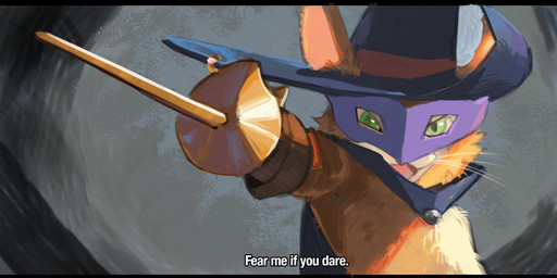 anthro cape clothing fur gesture green_eyes hand_gesture hat headgear headwear male mask melee_weapon orange_body orange_fur pointing pointing_at_viewer rapier solo sword weapon 765nanami bandai_namco digimon digimon_liberator dreamworks puss_in_boots_(franchise) puss_in_boots_(dreamworks) digimon_(species) domestic_cat felid feline felis mammal nyabootmon 2:1 hi_res