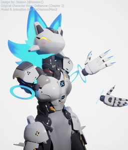 4_fingers armless blue_ears blush female fingers machine paws simple_background solo white_body yellow_eyes thediamondman3 thediamondman3_(modeler) deltarune undertale_(series) tasque_manager android darkner felid feline mammal robot 2025 3d_(artwork) 3d_animation animated digital_media_(artwork) hi_res high_framerate loop no_sound short_playtime webm