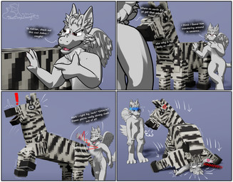 angry anthro anthro_on_feral anus awkward_expression barely_visible_anus bestiality border dialogue exclamation_point expressions facesitting feral group male open_mouth sitting sitting_on_another snout_in_ass square square_head squirming striped_body stripes text trio white_body white_border thatderglover69 mythology nameless_character dragon dutch_angel_dragon equid equine mammal mythological_creature mythological_scalie scalie zebra 3d_(artwork) absurd_res comic digital_drawing_(artwork) digital_media_(artwork) english_text hi_res