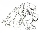 canon_couple chris_mckinley disney duo felid female feral lion male male/female mammal nala_(the_lion_king) pantherine romantic romantic_couple simba_(the_lion_king) sketch the_lion_king