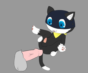 3_toes abdominal_bulge anal anal_orgasm anal_penetration animal_genitalia animal_penis anthro balls big_balls big_penis black_body black_fur blep blue_eyes bodily_fluids bouncing_balls bouncing_penis butt canine_genitalia canine_penis claws cum cum_in_ass cum_inflation cum_inside cum_on_self cum_while_penetrated cumshot dominant duo ejaculation erection feet feline_genitalia feline_penis fur genital_fluids genitals hands-free hindpaw humanoid_genitalia humanoid_penis inflation kerchief larger_dom larger_male looking_at_genitalia looking_at_penis male male/male male_penetrated male_penetrating male_penetrating_male markings mask nude orgasm pawpads paws penetration penile penile_penetration penis penis_in_ass penis_size_difference sex size_difference smaller_male smaller_penetrated solo_focus spread_legs spreading tail tail_markings tapering_penis teeth toes tongue tongue_out white_body white_fur ifgirl atlus megami_tensei persona_(series) persona_5 sega morgana_(persona) domestic_cat felid feline felis mammal tuxedo_cat 2017 6:5 animated frame_by_frame loop