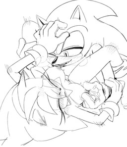 anthro biped blush blushing_profusely breasts breath clothed clothing clothing_lift duo ear_blush eyes_closed female forced forced_exposure forehead_blush head_tuft licking male male/female male_dominating_female medium_breasts nipple_blush nipple_fetish nipple_lick nipple_pinch nipple_play nipples one_eye_closed pinch pinned pinned_to_ground pushing_away rape sex sexual_assault shirt shirt_lift struggling tongue topwear trying_to_escape tuft chillidog0 classic_sonic_(universe) sega sonic_the_hedgehog_(series) classic_amy_rose sonic_the_hedgehog eulipotyphlan hedgehog mammal 2026 hi_res monochrome