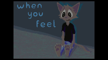 anthro black_body black_clothing black_fur black_shirt black_t-shirt black_topwear blue_bottomwear blue_clothing blue_pants bottomwear brown_body brown_fur cellphone chiptune cinemagraph clothed clothed_male clothing comforting duo electronics fur green_clothing green_shirt green_t-shirt green_topwear holding_cellphone holding_object holding_phone holding_smartphone male music pants phone shirt smartphone smile synced_to_music t-shirt topwear demensa domestic_cat felid feline felis mammal 2020 animated digital_media_(artwork) pixel_(artwork) short_playtime sound webm