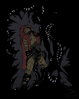 anal anal_penetration armor black_body blush bottomwear canon_x_oc cape clothed clothing clothing_lift dripping duo faceless faceless_character faceless_male genitals gold_(metal) gold_armor headgear helmet knight looking_down male male/male male_penetrated male_penetrating male_penetrating_male pants penetration penis red_cape red_clothing restrained sex shadow shaking shirt shirt_lift size_difference standing standing_sex stroking_penis teeth tendrils tentacle_in_ass tentacle_penetration tentacles topwear torn_bottomwear torn_clothing torn_pants towering umbraphilia warrior wet_tentacles worried toracanix microsoft minecraft mojang searching_for_a_world_that_doesn't_exist xbox_game_studios d3rlord3 ludwig_(toracanix) humanoid monster monstrous_humanoid shadow_creature 4:5 colored