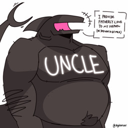anthro arm_hair black_body body_hair crossbar_emanata dialogue emanata eyeless fin fish_tail flesh_fang front_view gills head_fin male monotone_body neck_gills nude nude_anthro nude_male open_mouth open_smile overweight overweight_anthro overweight_male simple_background smile snout solo speech_bubble tail tail_motion tailwag text white_background skykdotidot phosphor_(skykdotidot) aquatic fish shark 1:1 2024 artist_name digital_drawing_(artwork) digital_media_(artwork) english_text half-length_portrait hi_res portrait