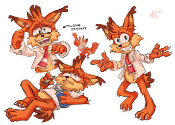 3_toes anthro arrow_sign barefoot beverage black_nose blazer blue_eyes bottomless brown_ears brown_hair brown_tail can cigarette claws clothed clothing container cross-eyed fangs featureless_crotch feet finger_claws front_view fur gesture hair half-closed_eyes hand_gesture holding_beverage holding_can holding_cigarette holding_container holding_object looking_at_viewer lying male multicolored_body multicolored_ears multicolored_fur multicolored_hair multicolored_necktie narrowed_eyes necktie on_back orange_body orange_ears orange_fur orange_hair orange_tail paws plantigrade pointing pointing_at_head pointing_at_self pose red_necktie sharp_teeth shirt simple_background smile soles solo standing t-shirt tail teeth text three-quarter_view toe_claws toes tongue topwear two_tone_body two_tone_ears two_tone_fur two_tone_hair two_tone_necktie two_tone_tail white_background white_claws white_clothing white_necktie white_shirt white_t-shirt white_toe_claws white_topwear aricat98 bubsy_(series) bubsy_4d bubsy_bobcat bobcat felid feline lynx mammal 2025 digital_media_(artwork) english_text hi_res signature