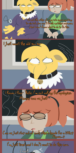 big_nose collar dialogue dream duo female flashback fur long_nose memory nightmare pendulum subway telekinesis text yellow_body yellow_fur shane_frost nintendo pokemon generation_1_pokemon human humanoid hypno_(pokemon) mammal pokemon_(species) absurd_res comic english_text hi_res long_image tall_image