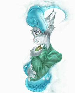 anthro blue_body blue_scales clothing duo eyes_closed fangs feral fur green_clothing green_sweater green_topwear grey_body grey_fur holding_object holding_partner holding_weapon male pointy_ears sad scales snow sweater teeth topwear venom venom_injector weapon yellow_eyes kowimarch disney zootopia gary_de'snake pawbert_lynxley canada_lynx felid feline lynx mammal pit_viper reptile scalie snake viper hi_res