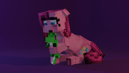 blue_eyes cutie_mark duo eyelashes feral green_body green_tail hair pink_body pink_ears pink_hair pink_tail purple_eyes tail trooper3 friendship_is_magic hasbro my_little_pony gummy_(mlp) pinkie_pie_(mlp) alligator alligatorid crocodilian earth_pony equid equine horse mammal pony reptile scalie 16:9 2021 3d_(artwork) blockbench_(artwork) digital_media_(artwork) hi_res widescreen