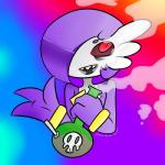 alternate_color bong cloud devious drugs female flat_chested happy not_furry rainbow smoke solo teeth lvl100gardevoir nintendo pokemon cleo fan_character gardevoir generation_3_pokemon pokemon_(species) 1:1 absurd_res hi_res