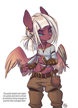 anthro broken_wing female solo text wings feardakez hasbro my_little_pony equid equine horse mammal pony english_text