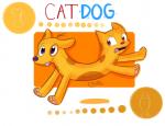 conjoined feral simple_background solo sunnynoga catdog_(series) nickelodeon caninius_dog felinius_cat canid canine canis domestic_cat domestic_dog felid feline felis hybrid mammal pushmi-pullyu 2012 digital_media_(artwork)