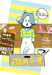 anthro balls basket box cardboard cardboard_box clothed clothing coffee_mug container erection femboy footwear fur genitals grey_hair hair male male/male open_mouth penis potion sex_toy shirt socks tank_top text topwear wall_(structure) white_body white_fur wood wood_wall nickiefucks undertale undertale_(series) temmie_(undertale) canid canine felid feline mammal tem hi_res