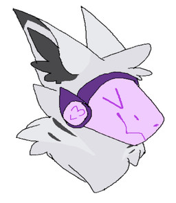 anthro black_body black_fur eyes_closed fur grey_body grey_fur heart_symbol machine markings pink_face pink_markings screen screen_face smile solo unknown_artist protogen robot digital_drawing_(artwork) digital_media_(artwork) headshot_portrait icon low_res portrait unavailable_at_source