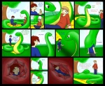 affection blush embaressment eyes_closed female green_eyes human licking livinlovindude love macro micro oral_vore reptile scalie snake tongue vorarephilia vore
Rating: Safe
Score: 2
User: jesualdo
Date: July 04, 2013