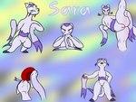 anthro clothing exhibitionism female genitals leg_grab legwear multiple_poses pawpads pose pussy sake_dish solo thigh_grab thigh_highs maximilianofox nintendo pokemon generation_5_pokemon mienshao pokemon_(species) 4:3 hi_res