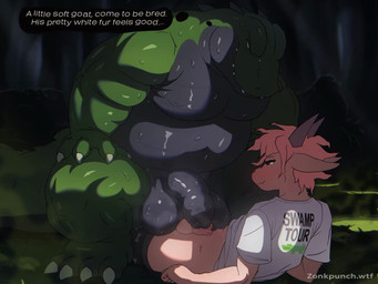 4_toes 5_fingers after_anal after_oral after_sex aftercare anal anal_penetration anthro anthro_on_anthro anthro_penetrated anthro_penetrating anthro_penetrating_anthro anus audible_ejaculation audible_swallowing audible_throbbing backsack ball_size_difference balls balls_touching becoming_erect belly belly_inflation big_balls big_dom_small_sub big_penis black_anus black_balls black_body black_penis black_perineum black_scales blush bodily_fluids body_worship bouncing_balls butt claws clothed clothed/nude clothed_anthro clothed_male clothing cum cum_expulsion cum_from_ass cum_in_ass cum_in_mouth cum_inflation cum_inside cum_on_balls cum_on_ground cum_on_penis cum_on_perineum cum_overflow cum_pooling cum_spurt cumshot deep_throat dialogue dirty_talk dominant drinking drinking_cum drooling duo_focus ejaculation erection excessive_cum excessive_genital_fluids face_fucking feet fellatio femboy finger_claws fingers flaccid foreskin from_behind_position from_front_position frottage fur g-spot genital_fluids genital_size_difference genitals glans green_body group group_sex growling hair heart_symbol heartbeat holding_horn horn horn_grab humanoid_genitalia humanoid_penis inflation internal internal_anal irrumatio larger_male leaking_cum long_foreskin lying male male/male male_penetrated male_penetrating male_penetrating_male moan multiple_orgasms musclegut muscular muscular_anthro muscular_male musk neck_bulge night nude nude_anthro nude_male on_back on_front oral oral_penetration orgasm overweight overweight_anthro overweight_male penetration penile penis penis_in_mouth penis_marriage penis_size_difference penises_touching perineum pink_hair precum primal profanity prone_bone_position prostate prostate_orgasm prostate_stimulation prostate_with_face puffy_anus purple_glans purple_tongue retracted_balls retracting_foreskin rimming rimming_male saliva scales sex sex_after_cumming shirt silhouette size_difference small_penis smaller_male soles standing swallowing swallowing_sound_effect swamp sweat sweaty_balls sweaty_body sweaty_feet sweaty_genitalia sweaty_legs sweaty_penis sweaty_thighs tail tail_motion tailwag tan_balls tan_body tan_fur tan_penis tan_perineum text text_on_clothing text_on_shirt text_on_topwear throbbing throbbing_balls throbbing_penis toe_claws toes tongue tongue_bath tongue_out top_hole topwear vein veiny_balls veiny_penis x-ray_view zonkpunch lance_hall_(va) caprice_(zonkpunch) tortuga_(zonkpunch) alligator alligatorid bovid caprine crocodilian mammal reptile scalie 2025 2d_animation 4:3 animated colored colored_line_art digital_drawing_(artwork) digital_media_(artwork) english_text frame_by_frame huge_filesize long_playtime shaded sound voice_acted webm