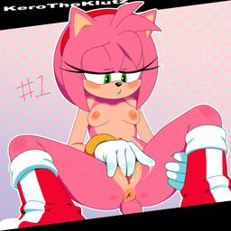 anthro anus blush bodily_fluids boots breasts butt clothing female fingering footwear fur genital_fluids genitals gloves green_eyes hair handwear masturbation mostly_nude nipples pink_body shoes simple_background solo spread_legs spreading tail vaginal vaginal_fingering vaginal_fluid_string vaginal_fluids vaginal_masturbation vulva kerotheklutz sega sonic_the_hedgehog_(series) amy_rose eulipotyphlan mammal 1:1 digital_media_(artwork) hi_res watermark