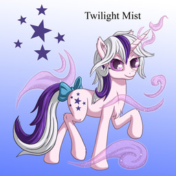 accessory bow_(feature) bow_accessory bow_ribbon cutie_mark female female_feral feral furgonomics gradient_background hair horn multicolored_hair pre-g4 purple_eyes ribbons simple_background solo tail tail_accessory tail_bow tail_ribbon two_tone_hair starbat hasbro mlp_g1 my_little_pony my_little_pony_'n_friends mythology twilight_(mlp) twilight_mist_(mlp) equid equine mammal mythological_creature mythological_equine unicorn 1:1 hi_res shaded