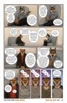 2019 canid canine clothed clothing comic dialogue douglas_kim english_text eye_contact eyewear felid fox furniture glasses hair hi_res hoodie looking_at_another male mammal pantherine purple_eyes sofa text therapy tiger topwear url