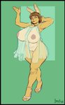 anthro areola babydoll big_breasts breasts brown_hair clothing curvy_figure eyewear female footwear genitals glasses green_background hair high_heels huge_breasts lingerie mature_anthro mature_female negligee nightgown nipples pose pussy shoes simple_background sleeveless slightly_chubby solo standing thick_thighs translucent translucent_clothing translucent_lingerie translucent_topwear voluptuous wide_hips greasymojo ellie_(piperkittyy) lagomorph leporid mammal rabbit 2020 absurd_res hi_res signature