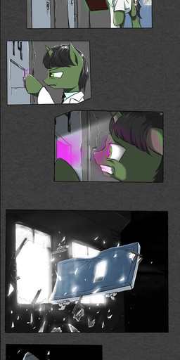alternate_species asylum broken_glass broken_window claws clipboard cutie_mark destruction doctor duo female feral glass glowing green_eyes grey_hair hair horn horn_magic levitating_object levitation light magic moonlight number overhead_lighting patient prison purple_eyes quadruped room_number tail transformation upset white_claws window madhotaru friendship_is_magic hasbro my_little_pony mythology screw_loose_(mlp) earth_pony equid equine horse mammal mythological_creature mythological_equine pony unicorn werecreature wereequine werehorse werepony 2013 absurd_res comic hi_res long_image tall_image
