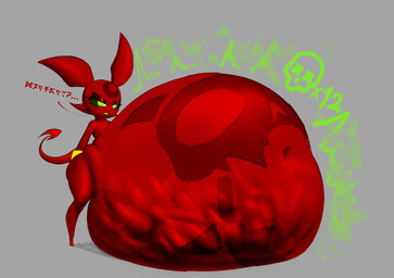 after_vore belly belly_markings belly_on_ground belly_tattoo big_belly big_ears biped black_eyeshadow black_nose bloated bone bone_imprints bones_in_stomach bottom_heavy bracelet bracelet_only count curved_text dark_markings death death_count dialogue digestion dot_nose ellipsis eyelashes eyeshadow facial_markings fatal_vore featureless_chest feet female female_humanoid female_pred flat_chested forehead_markings forehead_tattoo fully_inside glistening_eyelids green_eyes green_mouth green_sclera green_text grey_background half-closed_eyes head_markings huge_belly humanoid_pointy_ears humanoid_pred hyper hyper_belly jewelry looking_at_belly looking_at_own_belly makeup markings mass_vore monotone_arms monotone_background monotone_body monotone_feet monotone_legs monotone_skin monotone_tail moon_(marking) motion_lines multiple_prey narrowed_eyes navel nude nude_female nude_humanoid number open_mouth pointy_ears prey_count pupils question red_arms red_body red_ears red_face red_feet red_legs red_skin red_tail red_text rumbling_stomach same_size_vore short_stack side_view simple_background skull_(marking) skull_symbol small_feet soft_vore solo spade_tail standing tail tattoo tear_(marking) text thin_legs thin_tail unimpressed unseen_prey vore white_pupils yellow_bracelet remnartx starstrikex dismay_(starstrikex) demon demon_humanoid humanoid imp tailed_humanoid 2025 absurd_res constructed_language digital_media_(artwork) english_description fictional_language full-length_portrait hi_res portrait shaded soft_shading