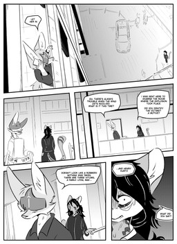 ambiguous_gender anthro car clothed clothing dialogue female group inner_ear_fluff male mask outside phone_call simple_background speech_bubble text tuft vehicle kifyun2 rita_(undying_void) canid canine felid fox mammal pantherine snow_leopard absurd_res black_and_white comic english_text hi_res monochrome