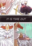 baby big_breasts biped blonde_hair bodily_fluids bottomwear breasts clothing female fur hair huge_breasts interspecies looking_pleasured orange_body orange_fur red_body red_fur shirt shorts size_difference sleeping standing tears text topwear waking_up young lemonbizate nintendo pokemon arceus braixen generation_4_pokemon generation_6_pokemon human legendary_pokemon mammal pokemon_(species) absurd_res comic hi_res adopted_(lore) adopted_son_(lore) adoptive_mother_(lore) mother_(lore) mother_and_child_(lore) mother_and_son_(lore) parent_(lore) parent_and_child_(lore) parent_and_son_(lore) son_(lore)