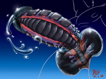 balls bodily_fluids cybernetics erection genital_fluids genitals machine male penis precum simple_background solo pecicz android cyborg humanoid robot 4:3