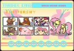 audino bear beautifly buneary chansey crossover cutie_mark equid equine feathered_wings feathers female feral fluttershy_(mlp) friendship_is_magic generation_1_pokemon generation_2_pokemon generation_3_pokemon generation_4_pokemon generation_5_pokemon group hasbro kangaskhan lagomorph low_res male mammal my_little_pony mythological_creature mythological_equine mythology nintendo pegasus pokemon pokemon_(species) seaandsunshine solo_focus thumbnail trainer_card ursaring wings yellow_body yellow_feathers
