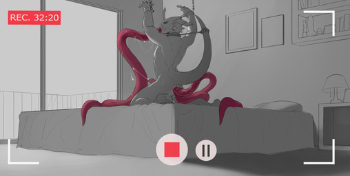 anal anal_penetration anthro arms_above_head backsack balls barely_visible_balls barely_visible_genitalia bdsm bed bedroom bodily_fluids bondage bound butt chain chained collar cuff_(restraint) cum cum_while_penetrated cumshot detailed_background disembodied_tentacle double_penetration ejaculation erection furniture genital_fluids genitals hands-free hands_tied kneeling male muscular muscular_anthro muscular_male nude_anthro nude_male on_bed oral oral_penetration orgasm penetration penis questionable_consent raised_tail recording restraints sex shackled shackles solo spreader_bar tail tail_bondage tail_tied tentacle_in_ass tentacle_in_mouth tentacle_penetration tentacle_sex tentacles tentacles_on_male triple_penetration aidennguyen17 bandai_namco digimon digimon_(species) flamedramon 2021 absurd_res digital_drawing_(artwork) digital_media_(artwork) hi_res monochrome shaded sketch spot_color