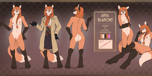 4_toes 5_fingers anthro areola bangs biped bottomwear braided_hair breasts brown_body brown_fur brown_tail butt clothed clothed/nude clothed_anthro clothed_female clothing cocked_hip color_swatch countershade_torso countershading digitigrade dipstick_tail eyewear eyewear_only feet female female_anthro fingers front_view fully_clothed fully_clothed_anthro fully_clothed_female fur genitals glasses glasses_only gloves_(marking) hair holding_object inner_ear_fluff leg_markings long_hair looking_at_viewer looking_back looking_back_at_viewer markings medium_breasts navel nipples nude nude_anthro nude_female orange_hair pose purple_eyes rear_view sitting smile socks_(marking) solo standing tail tail_markings tasteful_nudity text three-quarter_view toes topwear tuft vulva wearing_glasses the-minuscule-task canid canine fox mammal red_fox true_fox 2025 character_name digital_drawing_(artwork) digital_media_(artwork) english_text flat_colors full-length_portrait hi_res model_sheet multiple_images portrait shaded soft_shading