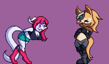 anthro bimbofication blonde_hair blowing_kiss bouncing_breasts breast_expansion breasts brown_body brown_fur canon_x_oc clothed clothing duo embarrassed expansion eyes_closed female fur gloves_(marking) hair leaning leaning_forward leg_markings markings one_eye_closed pink_hair purple_eyes socks_(marking) tail white_body white_fur wink reinhardtsquare idw_publishing mythology sega sonic_the_hedgehog_(comics) sonic_the_hedgehog_(idw) sonic_the_hedgehog_(series) ellis_amare whisper_the_wolf canid canine canis dragon elemental_creature elemental_dragon furred_dragon furred_scalie ice_dragon mammal mythological_creature mythological_scalie scalie wolf animated animated_gif digital_media_(artwork) low_res pixel_(artwork) pixel_animation short_playtime nonbinary_(lore)