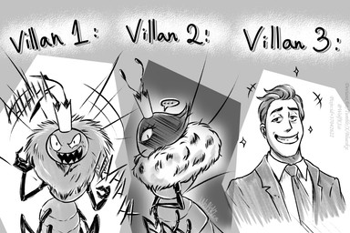 2_antennae 4_legs accessory ambiguous_gender ambiguous_taur arthropod_abdomen clothed clothed_human clothing crown female female_taur frown grin head_tuft headgear jacket male male_human mouth_closed necktie nude open_mouth open_smile quadruped ruff sharp_teeth shirt smile solo spread_wings teeth text toothy_grin topwear tuft wings wolfkice_(artist) disney hoppers_(disney) pixar insect_queen_(hoppers) jerry_generazzo titus_(hoppers) arthropod butterfly human insect lepidopteran mammal taur 2026 3:2 digital_drawing_(artwork) digital_media_(artwork) english_text greyscale monochrome