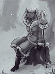 anthro breasts clothing coat female fur gloves handwear multicolored_body multicolored_fur open_mouth parka plant sitting smile snow solo topwear tree winter winter_coat tiny_bunny alice_the_vixen canid canine fox human hybrid mammal 2021 hi_res